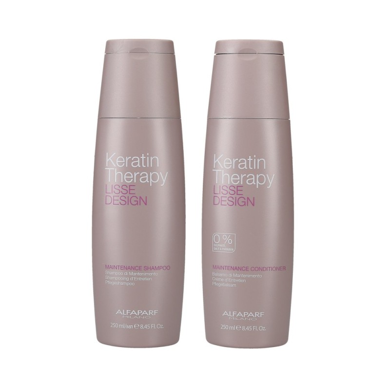 ALFAPARF Lisse Design Shampoo 250 ml + Conditioner 250 ml