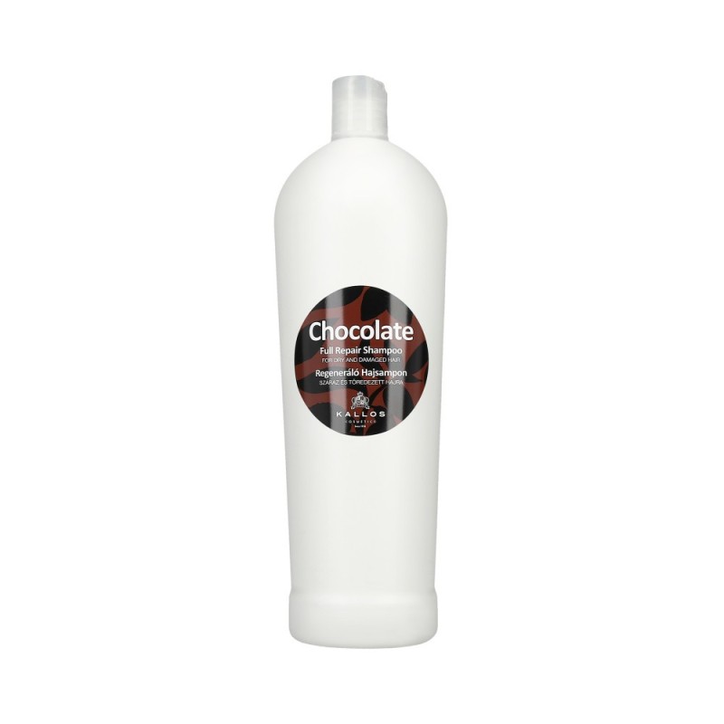 Kallos Chocolate Dry Damaged Hair Full Repair Shampoo 1000 ml