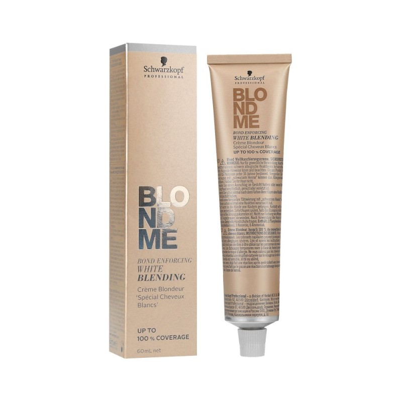 SCHWARZKOPF PROFESSIONAL BLONDME Bond enforcing White Blending cream 60ml