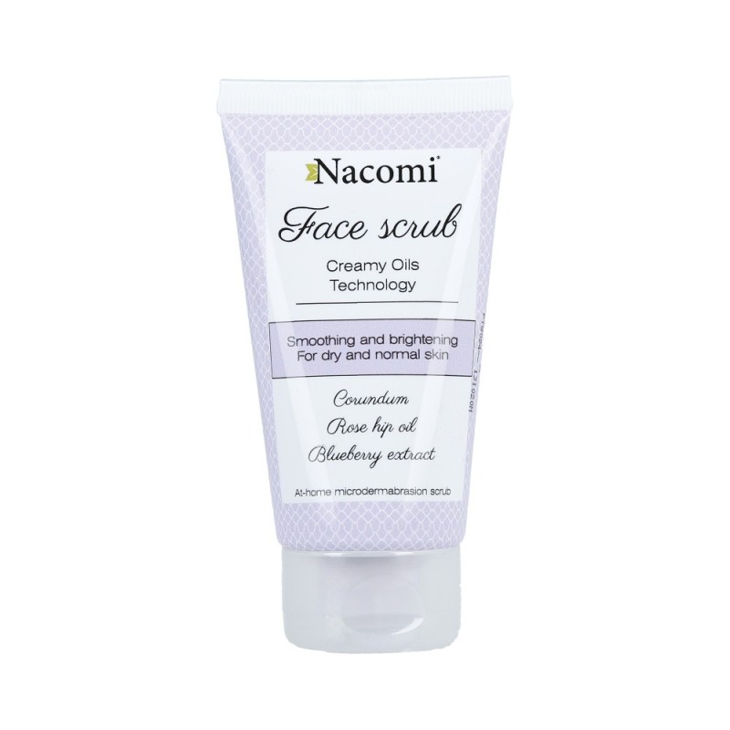 NACOMI Creamy oils technology smoothing and brightening face scrub 85ml