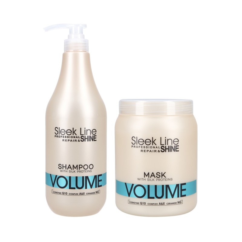 Stapiz Sleek Line Volume Set Shampoo 1000 ml + Mask 1000 ml