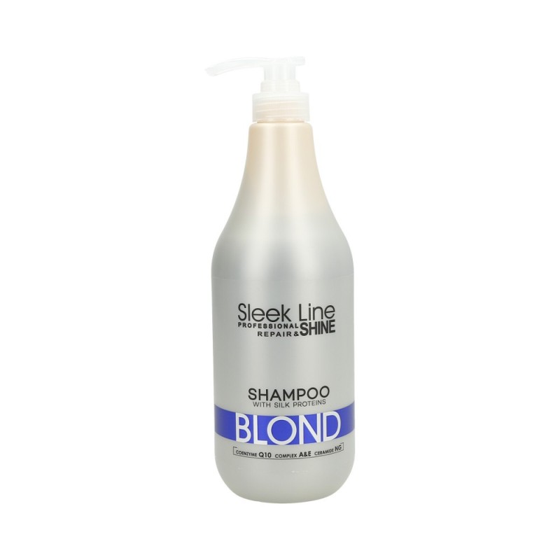 STAPIZ Sleek Line Blond Shampoo with silk 1000ml