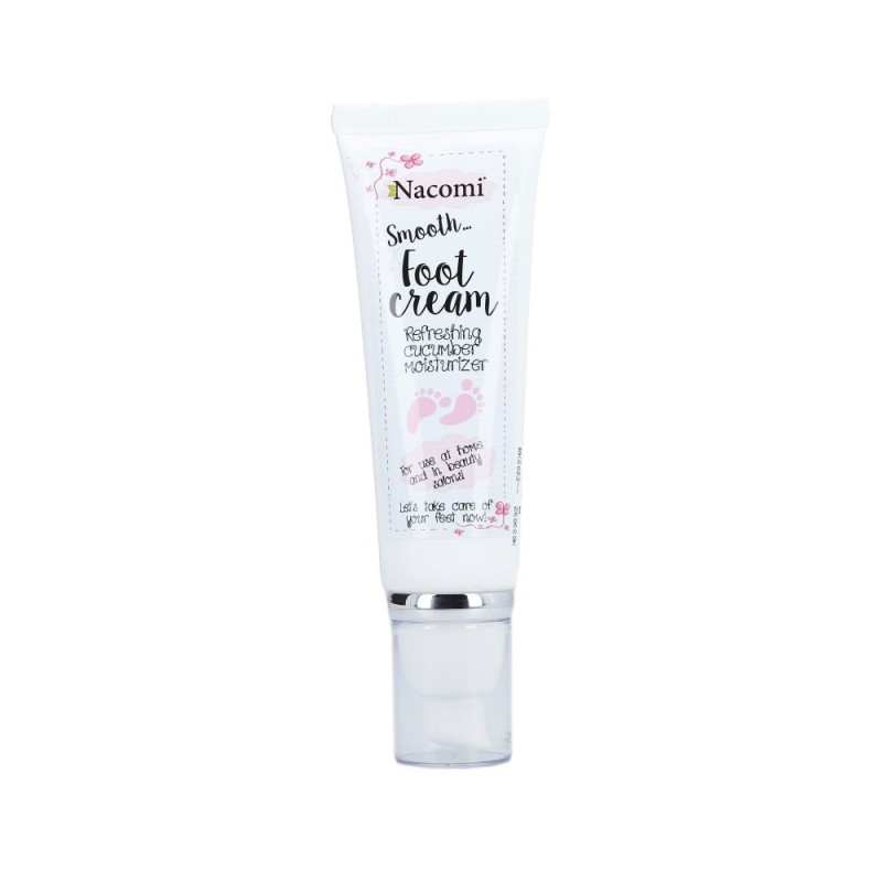 NACOMI Refreshing cucumber foot cream 85ml
