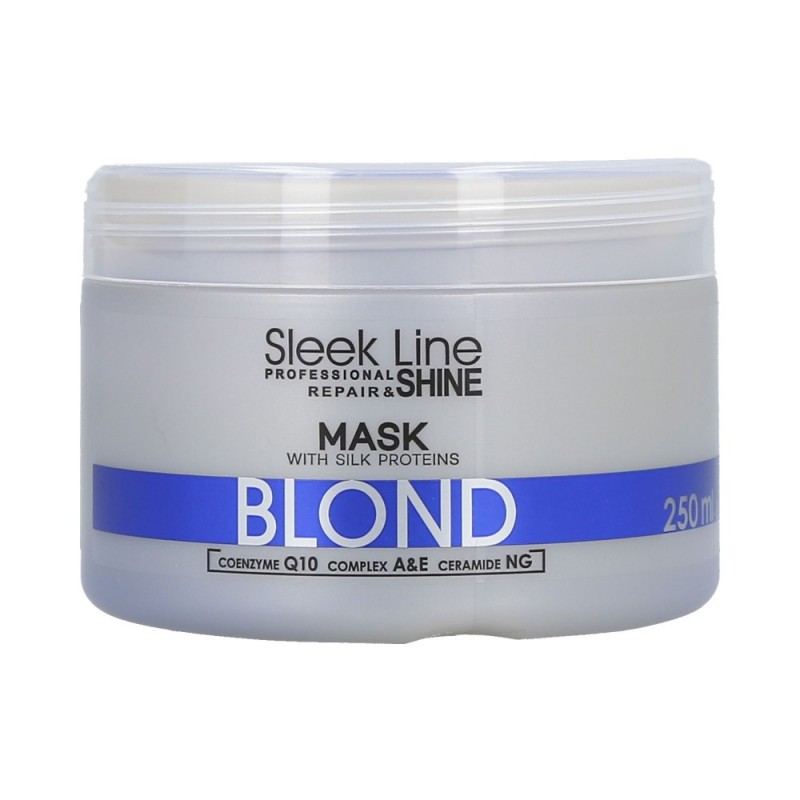STAPIZ Sleek Line Blond Mask with silk 250 ml