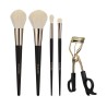 Kashōki ONIYURI 5 Pcs Makeup Brush Set With Eyelash Curler