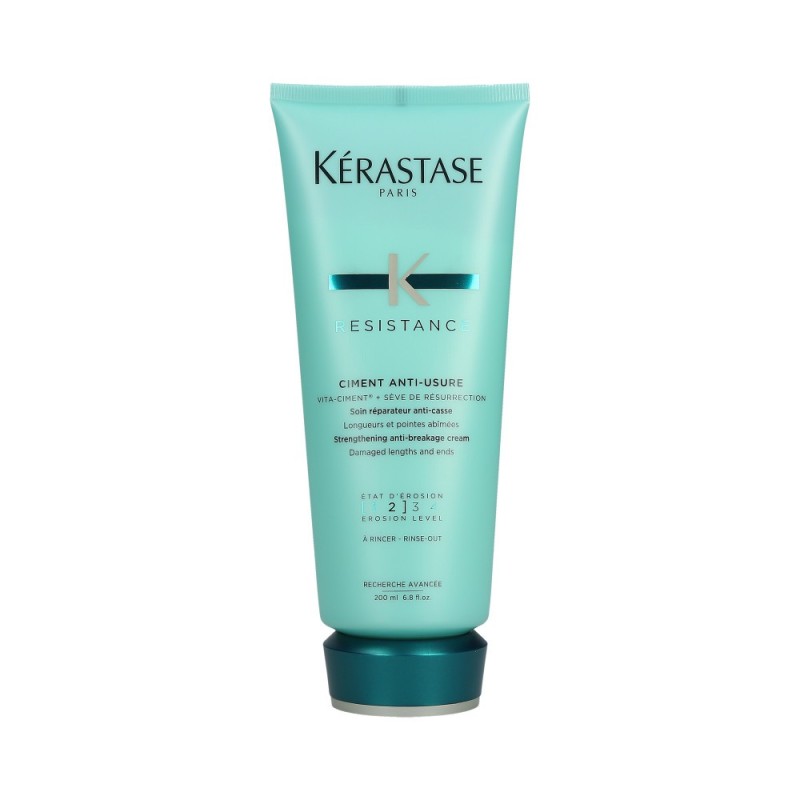 KÉRASTASE RESISTANCE Ciment Anti-Usure strengthening anti-breakage cream for damaged ends 200ml