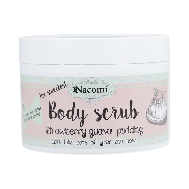 NACOMI Strawberry-guava pudding body scrub 200g