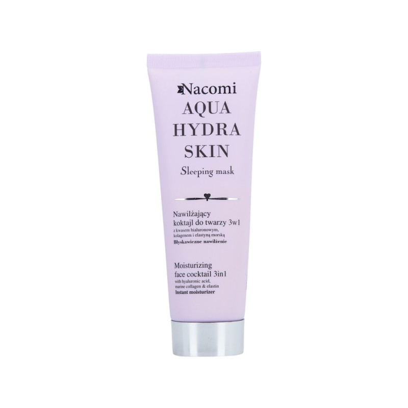 NACOMI AQUA HYDRA SKIN moisturizing face cocktail 3in1 85ml