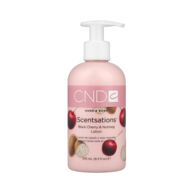 CND Scentsation Black Cherry & Nutmeg hand and body lotion 245ml