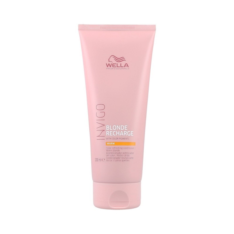 WELLA PROFESSIONALS INVIGO BLONDE RECHARGE Color refreshing conditioner Warm Blonde 200ml