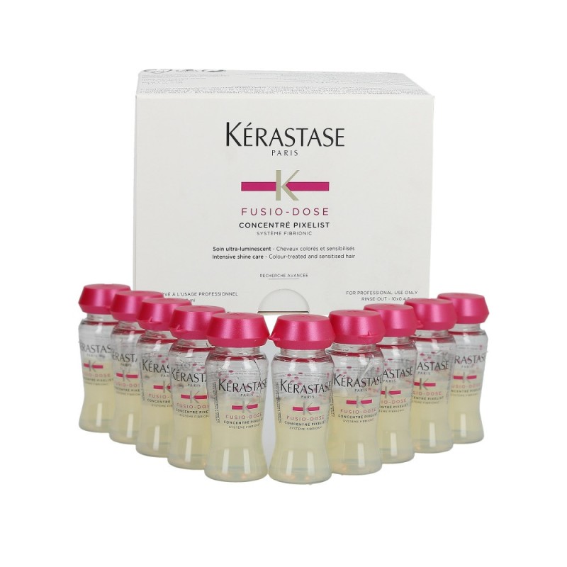 KERASTASE FUSIO – DOSE Concentre Pixelist Intensive shine care for colour-treated hair 10x12ml