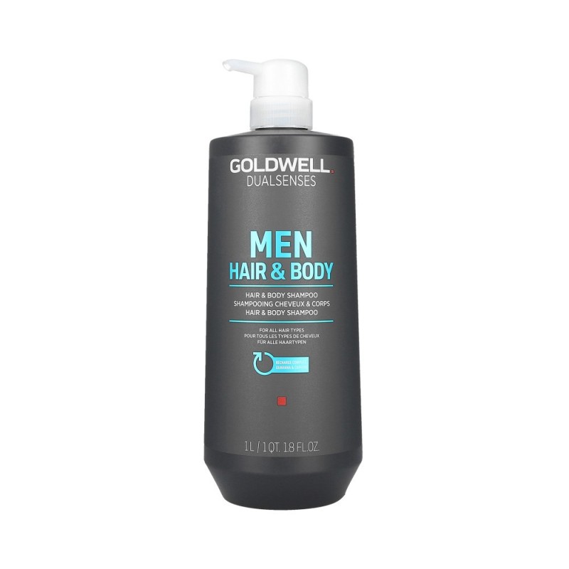 GOLDWELL Dualsenses Men Hair & Body shampoo for all hair types 1000ml