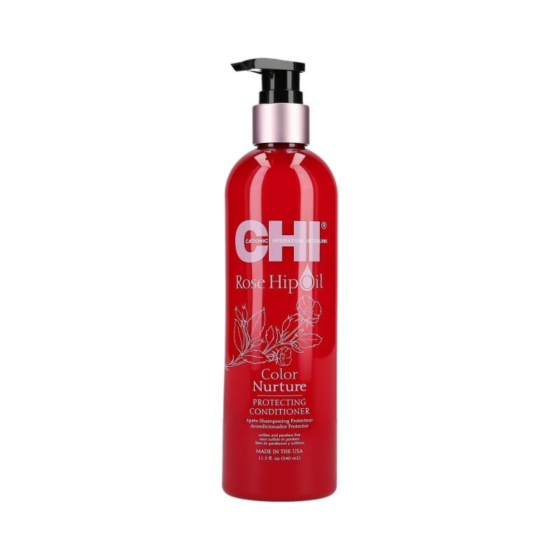 CHI ROSE HIP OIL Protective conditioner for coloured hair 340ml