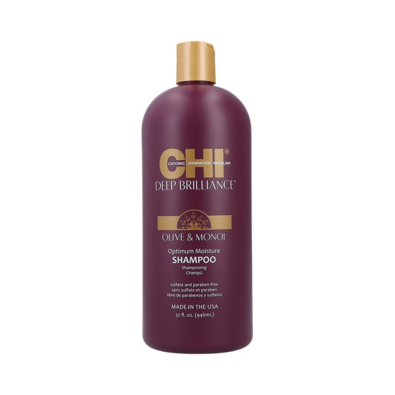CHI DEEP BRILLIANCE Olive & Monoi Optimum moisture shampoo 946ml