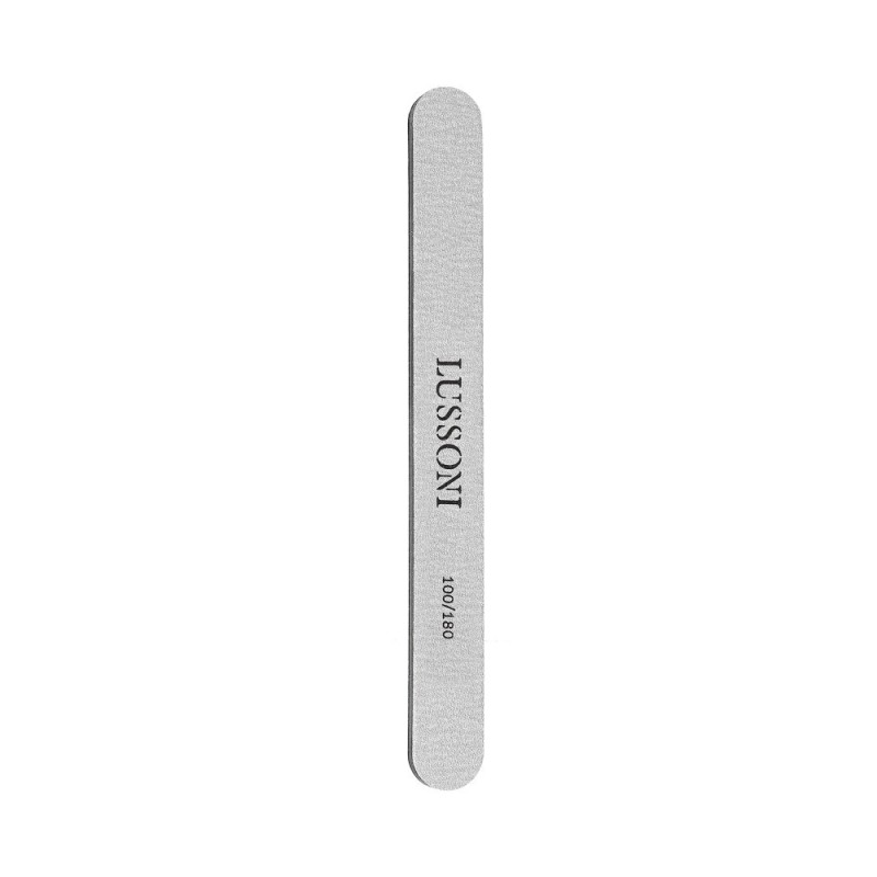 LUSSONI ZEBRA Nail Files, Straight, 100/180, 50 pcs.