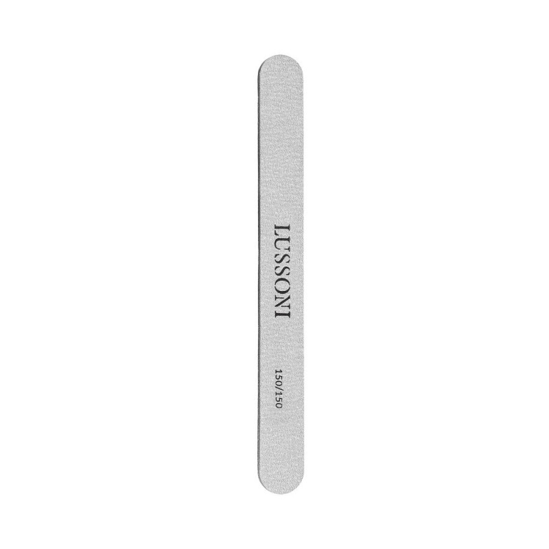 LUSSONI ZEBRA Nail Files, Straight, 150/150, 50 pcs.