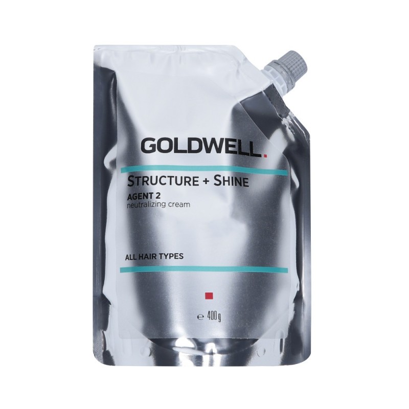 GOLDWELL STRUCTURE + SHINE Agent 2 All Hair Types Neutralizing Cream 400 g
