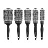 LUSSONI Care&Style 5 Pcs Professional Round Brush Set