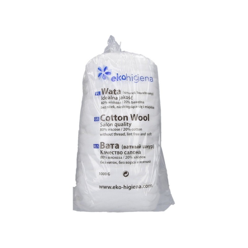 EKO-HIGIENA Professional cotton wool 1000g