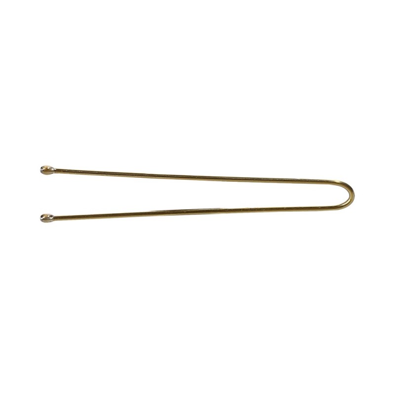 LUSSONI Hair Pins, 4,5 cm, Gold, 300 pcs.