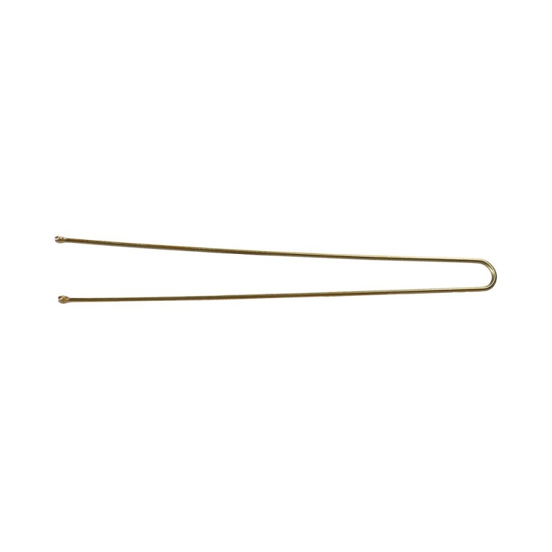 LUSSONI Hair Pins, 7,5 cm, Gold, 300 pcs.