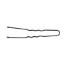 LUSSONI Wavy Hair Pins, 4,5 cm, Black, 300 pcs.