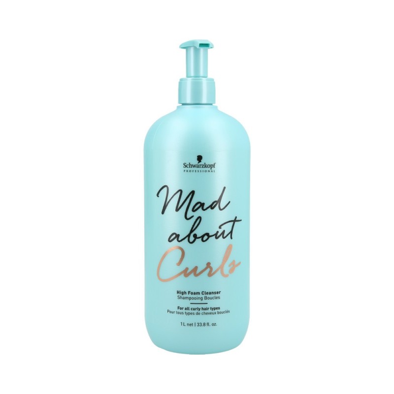 SCHWARZKOPF PROFESSIONAL MAD ABOUT CURLS High Foam Cleanser 1000ml