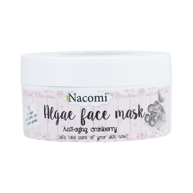 NACOMI Anti-ageing cranberry algae face mask 42g