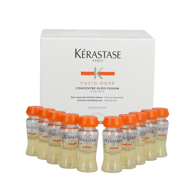 KERASTASE FUSIO – DOSE Nutrition Concentre Oleo-Fusion Intensive nourishing hair treatment for dry hair 10x12ml