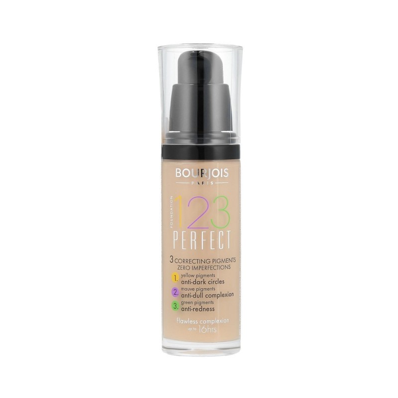 Bourjois 123 Perfect Correcting Pigments Foundation  53 Light Beige 30ml