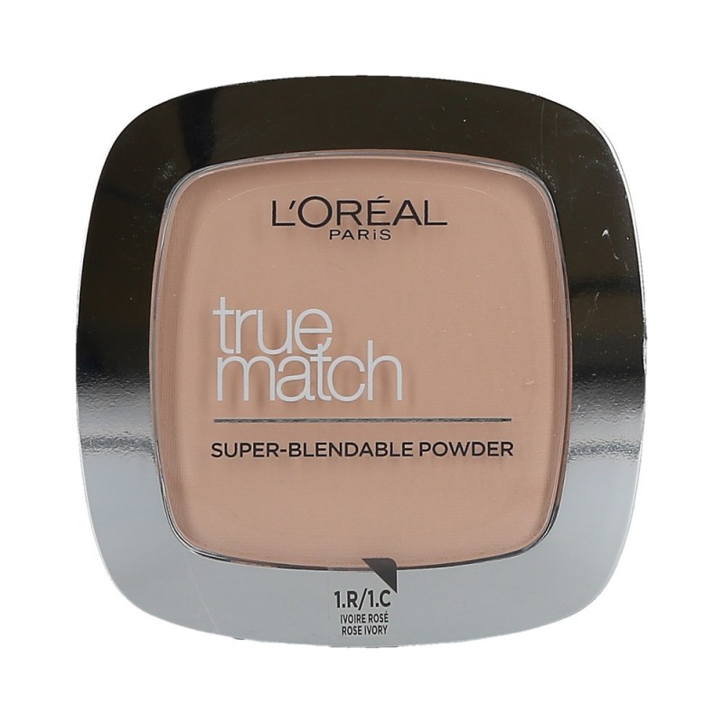 L'OREAL PARIS TRUE MATCH Pressed Powder 1R/1C Rose Ivory