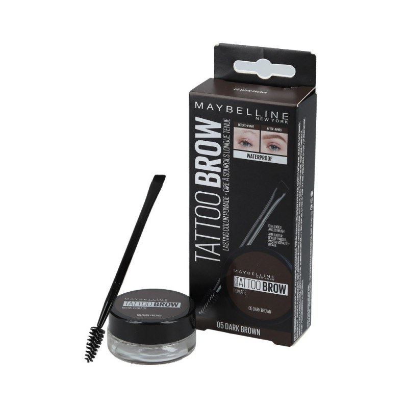 MAYBELLINE TATTOO BROW Eyebrow pomade 05 Dark Brown