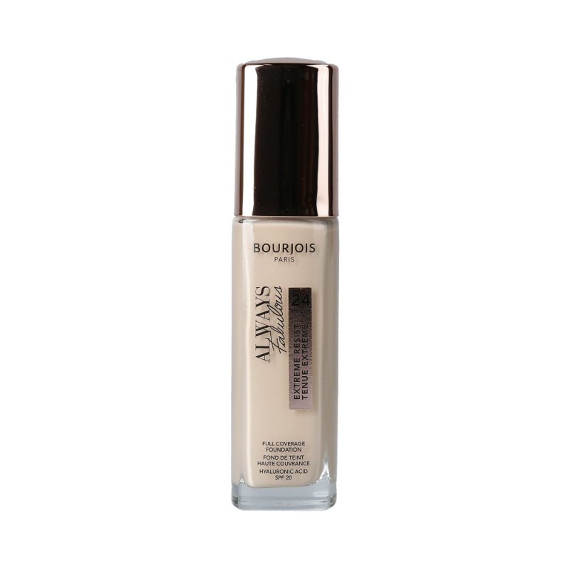 BOURJOIS ALWAYS FABULOUS Full Coverage Foundation SPF20 120 Light Ivory 30ml