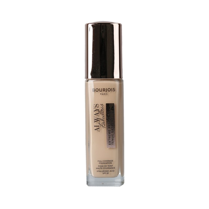 BOURJOIS ALWAYS FABULOUS Full Coverage Foundation SPF20 210 Vanilla 30ml