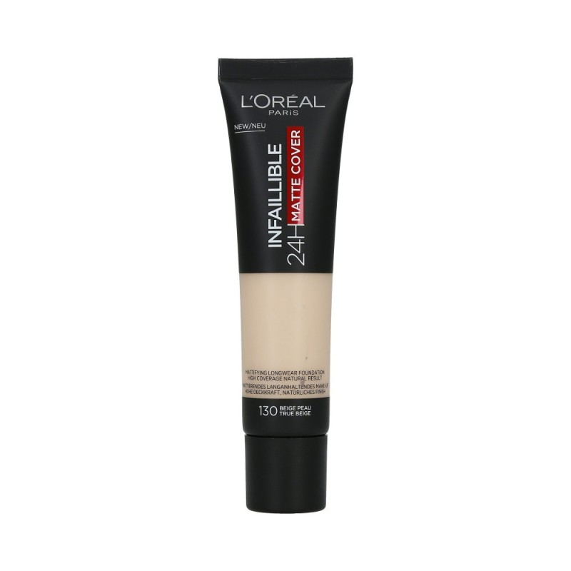 L’OREAL PARIS INFAILLIBLE 24h Matte Cover Foundation SPF18 130 True Beige 30ml