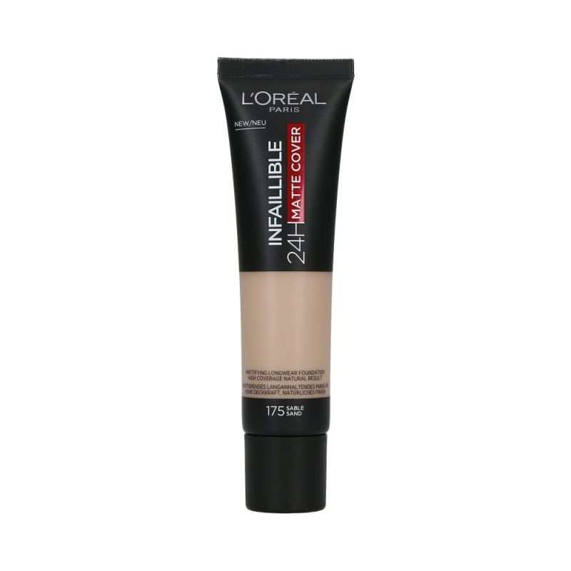 L’OREAL PARIS INFAILLIBLE 24h Matte Cover Foundation SPF18 175 Sand 30ml