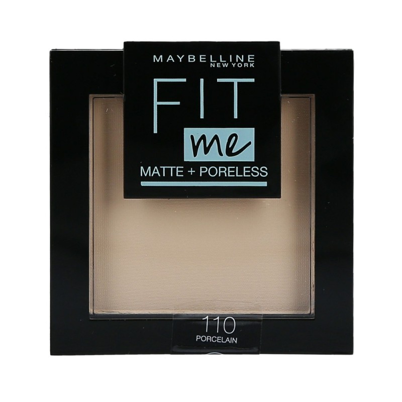 MAYBELLINE FIT ME Matte & Poreless Face powder 110 Porcelain 8,2g