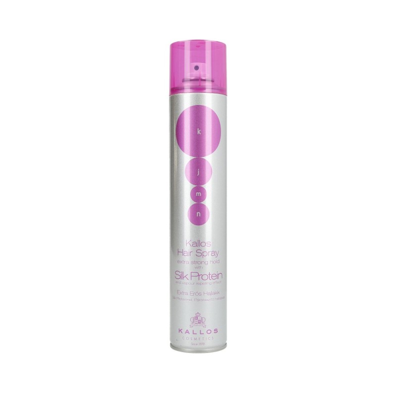 KALLOS KJMN Silk Protein Very strong hair spray 500ml