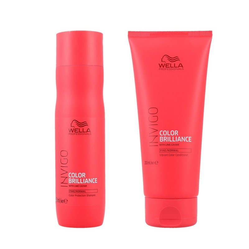 WPC INV BRIL FINE SHAMPOO250ML+CON200ML SET