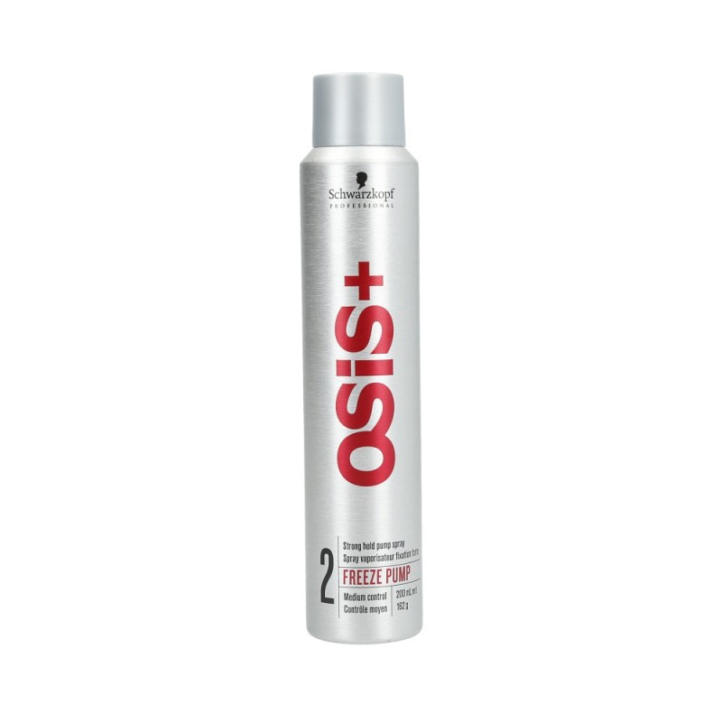 SCHWARZKOPF PROFESSIONAL OSiS Freeze Pump, strong fixation hairspray in atomiser 200 ml