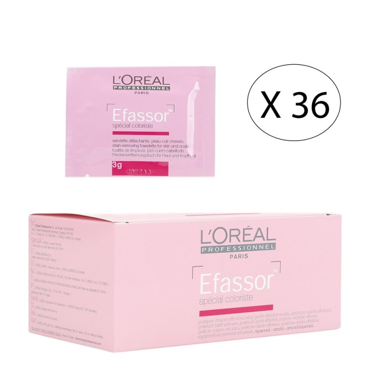 L'OREAL EFFASSOR Tissues Removing Dye Traces