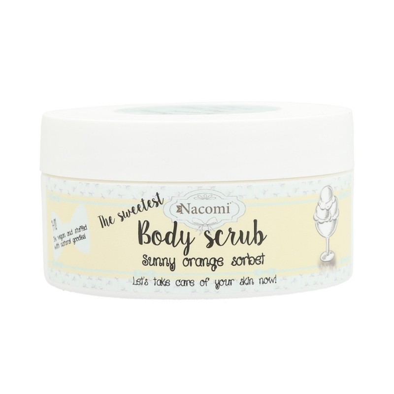 NACOMI Sunny orange sorbet body scrub 125g