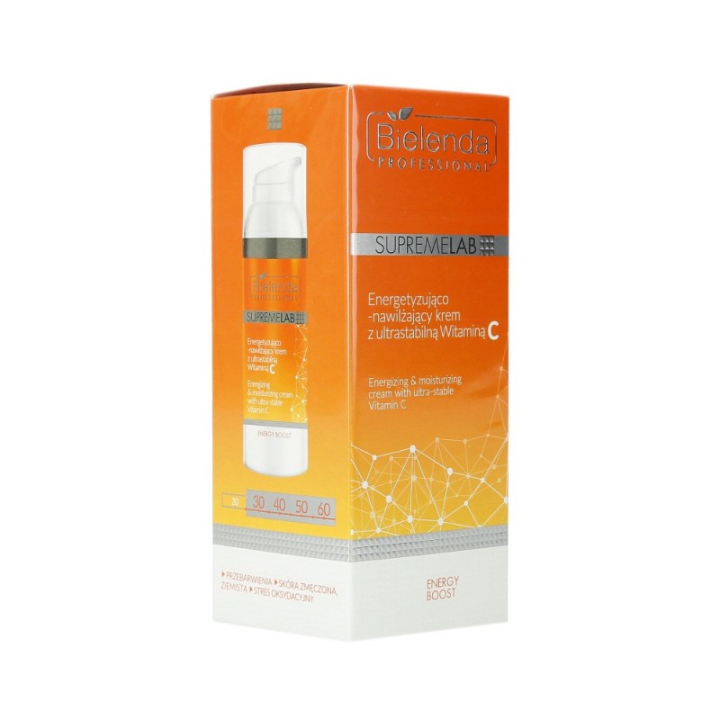 PROFESSIONAL SUPREMELAB Energizing cream with vitamin C 50ml