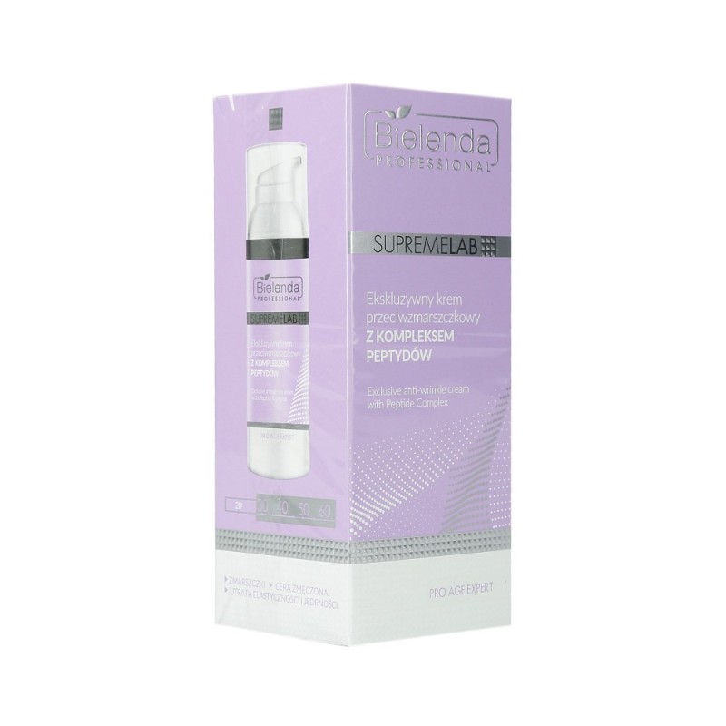 BIELENDA PROFESSIONAL SUPREMELAB Exclusive Anti-wrinkle Cream with Peptide Complex 50ml