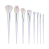 MIMO 8 Pcs Makeup Brush Set, Unicorn, Pastel