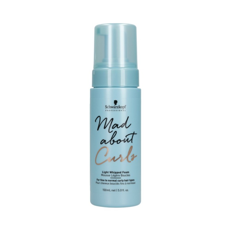 SCHWARZKOPF PROFESSIONAL MAD ABOUT CURLS Light Whipped Foam 150ml