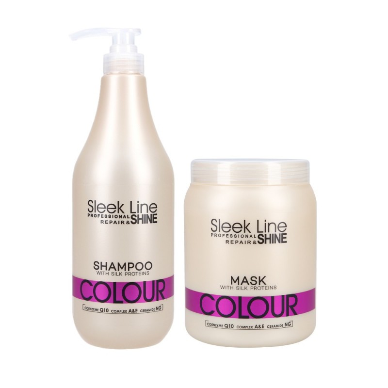 Stapiz Sleek Line Colour Set Shampoo 1000 ml + Mask 1000 ml