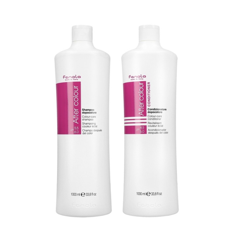 FANOLA AFTER COLOUR Shampoo 1000ml+ Conditioner 1000ml