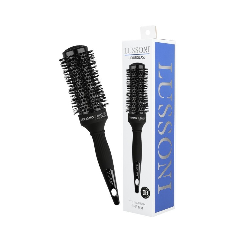 LUSSONI Hourglass Styling Brush, Ø 43 mm