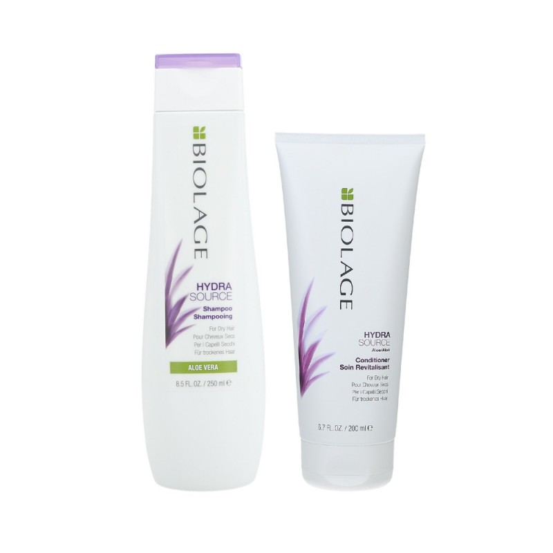 BIOLAGE HYDRASOURCE Shampoo 250ml+Conditioner 200ml
